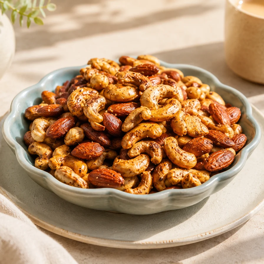 Thai lemon chilli nuts