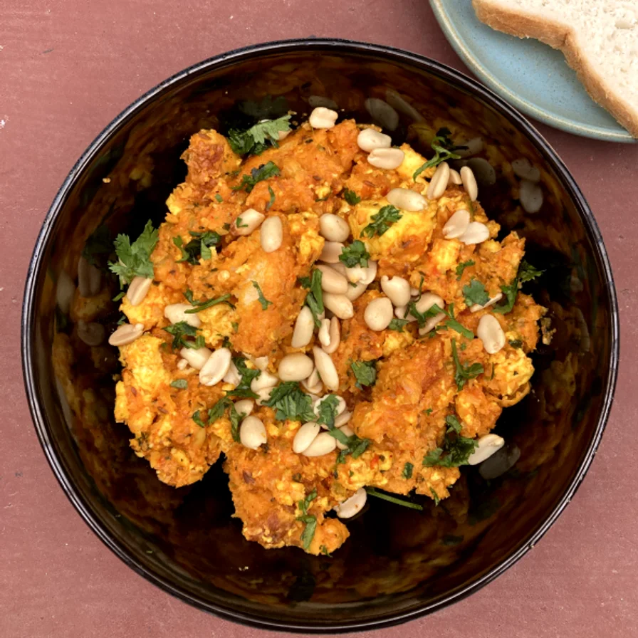 Bread Paneer Poha
