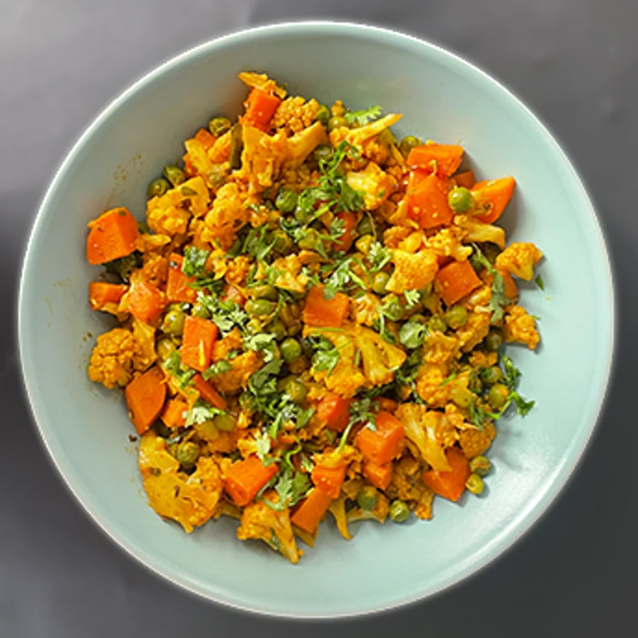 Gobhi Gajar Matar Sabzi