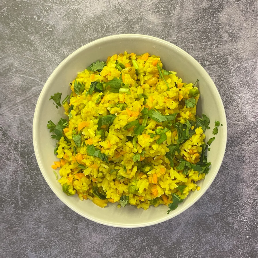 Vegetable Poha