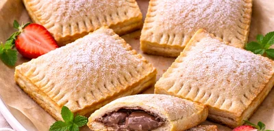 Nutella toast pies