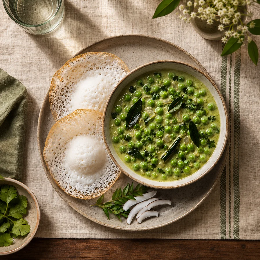 Green Peas Curry