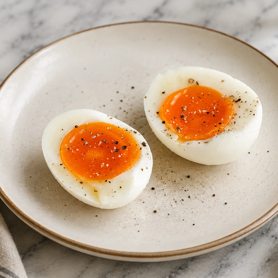 Soft boiled eggs