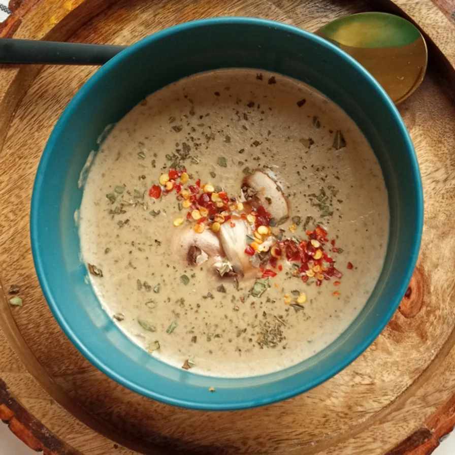 Chunky Mushroom Soup