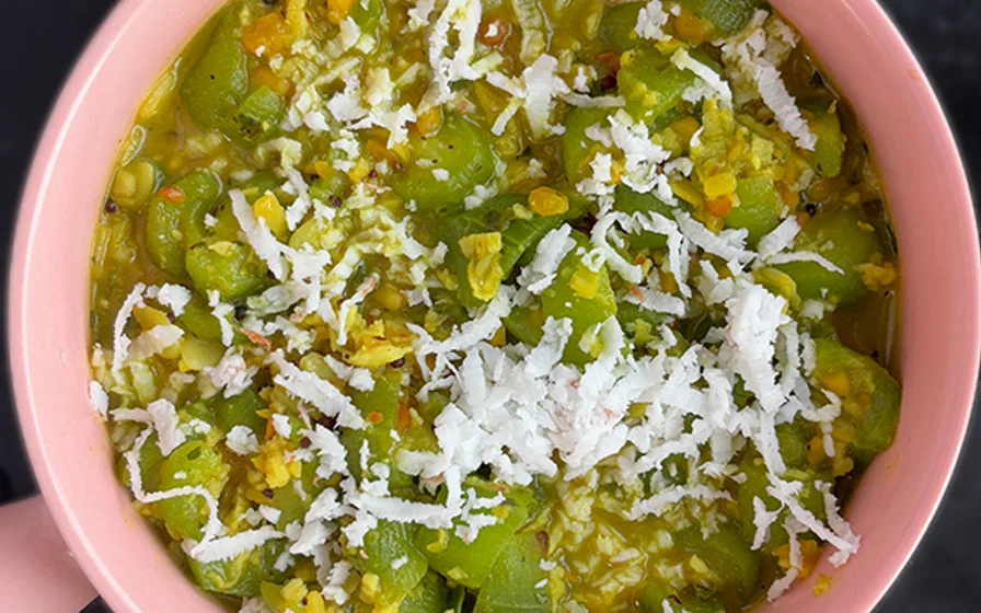 Ridgegourd Palya hero image