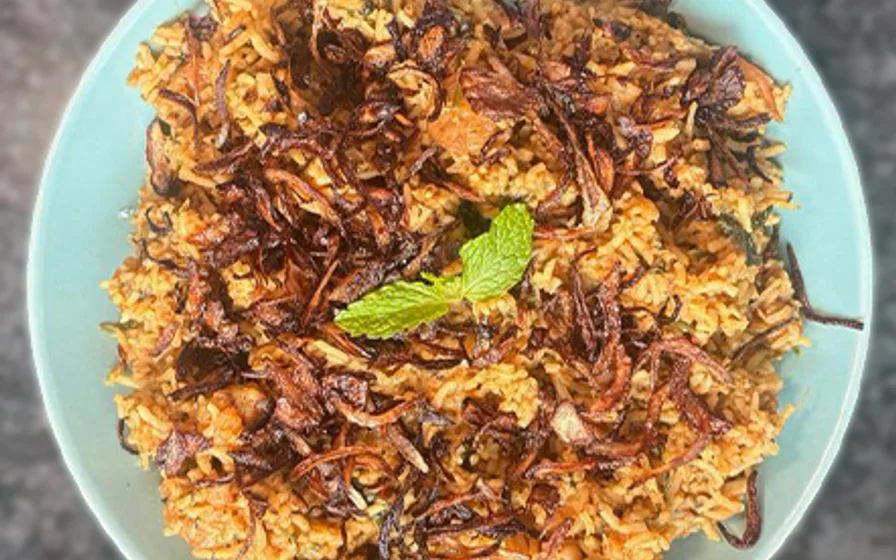 Prawn Biryani hero image