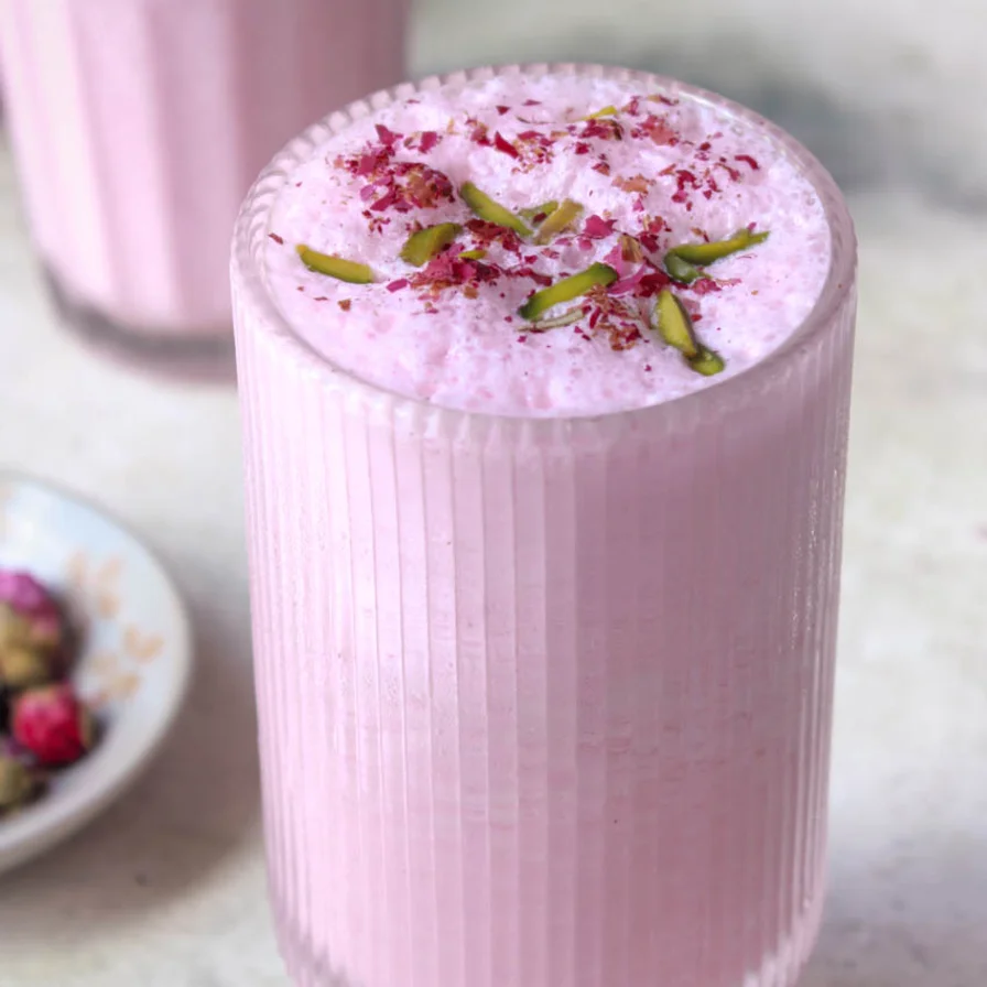Rose Cardamom Lassi
