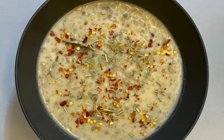 Barley Mushroom Risotto hero image