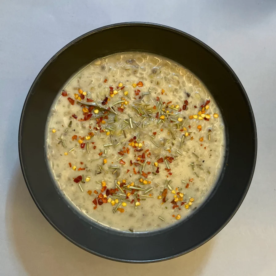 Barley Mushroom Risotto
