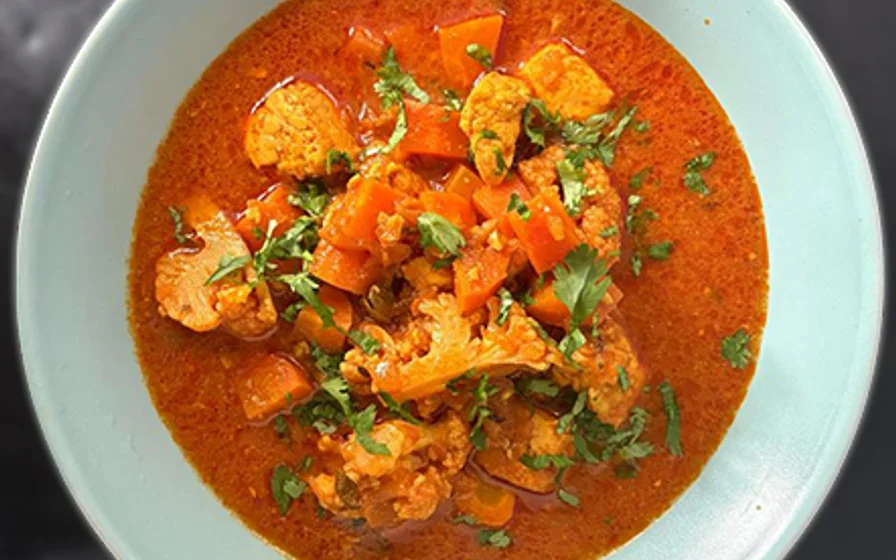 Mixed Vegetable and Paneer Curry hero image