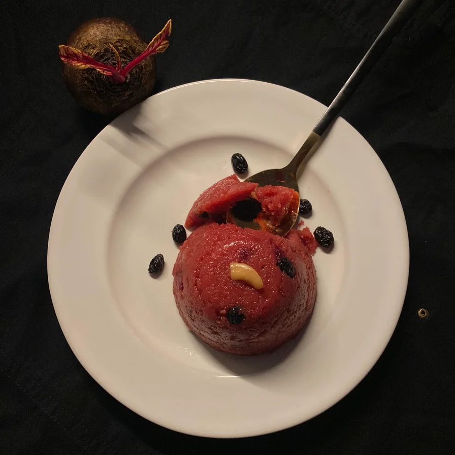 Suji Beet Halwa