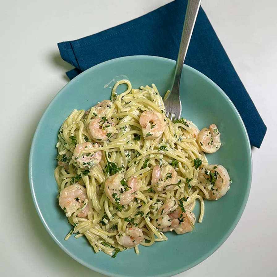 Prawn Scampi Pasta