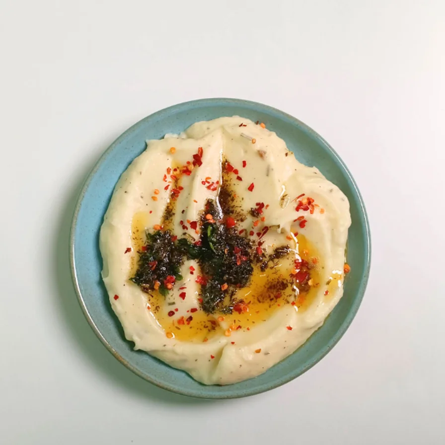 Mashed Potato with Butter Sauce
