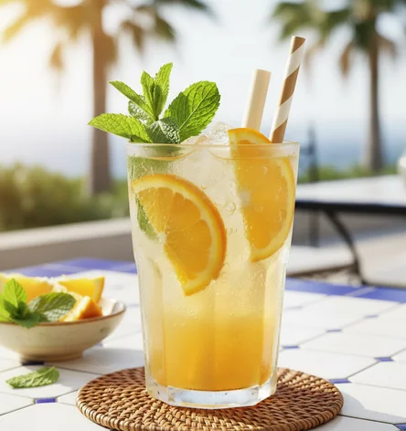 Refreshing Orange Mojito