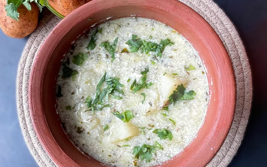 Dahi Aloo for Fasting hero image