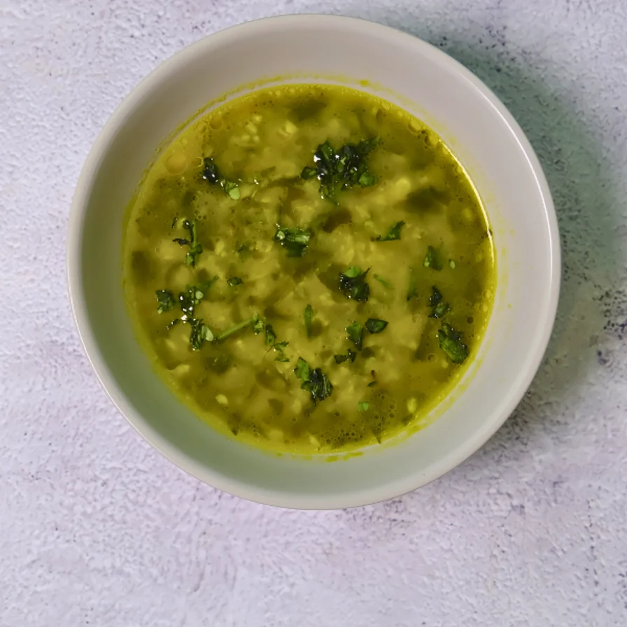 Moong Dal with Spinach