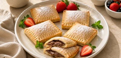 Nutella toast pies