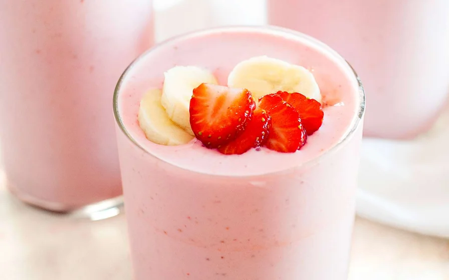 Strawberry Banana Smoothie hero image