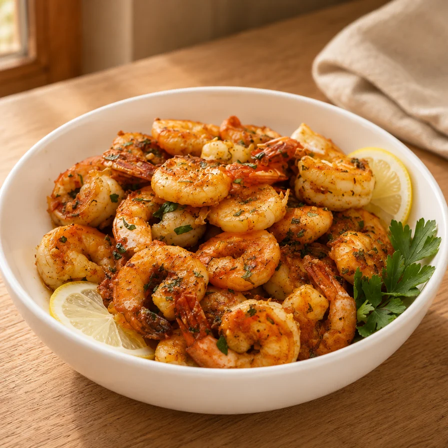Butter Garlic Prawns