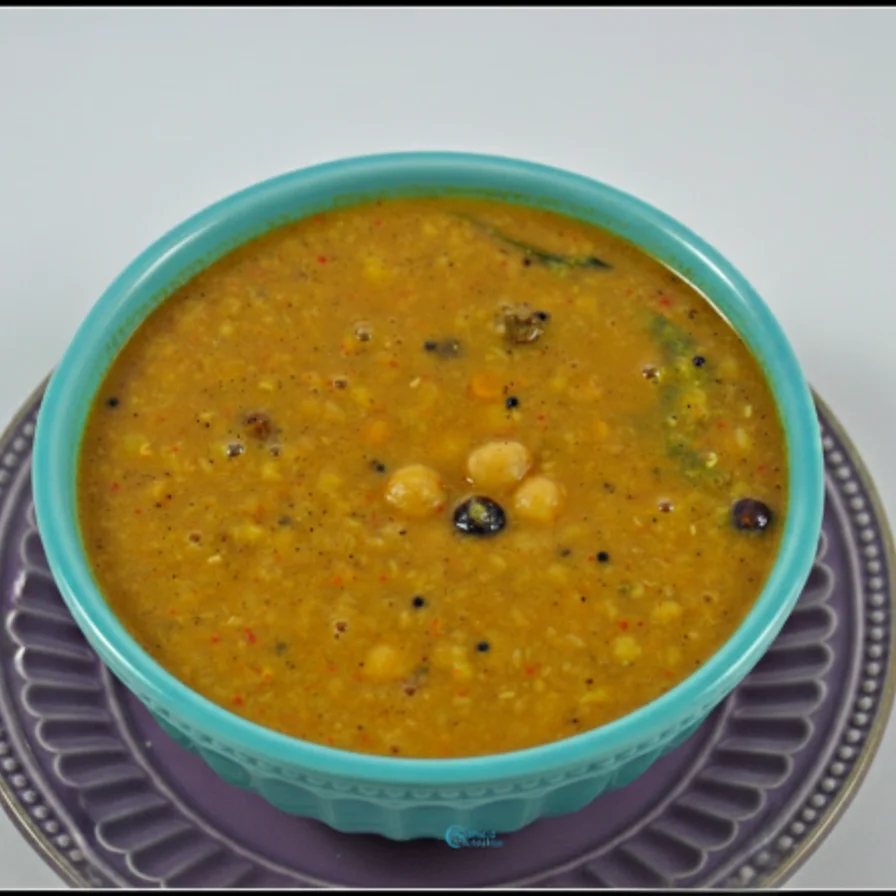 Chickpea and Vegetables Sambar