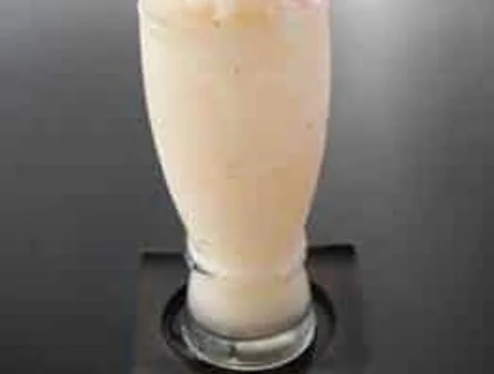 Litchi Shake with Oat Milk