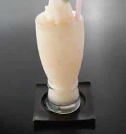 Litchi Shake with Oat Milk