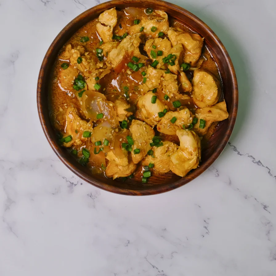 No Fry Schezwan Chicken