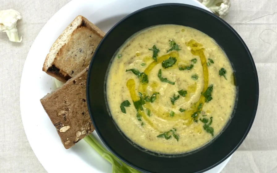 Cauliflower and Cheddar Cheese Soup hero image