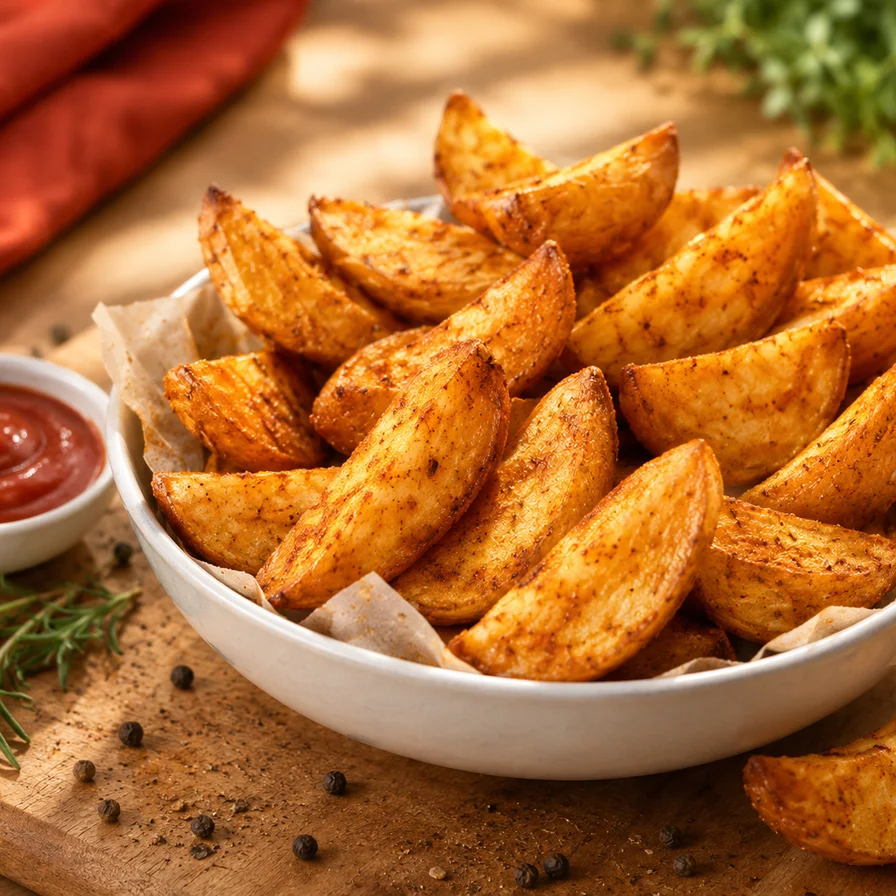 Store bought Potato wedges
