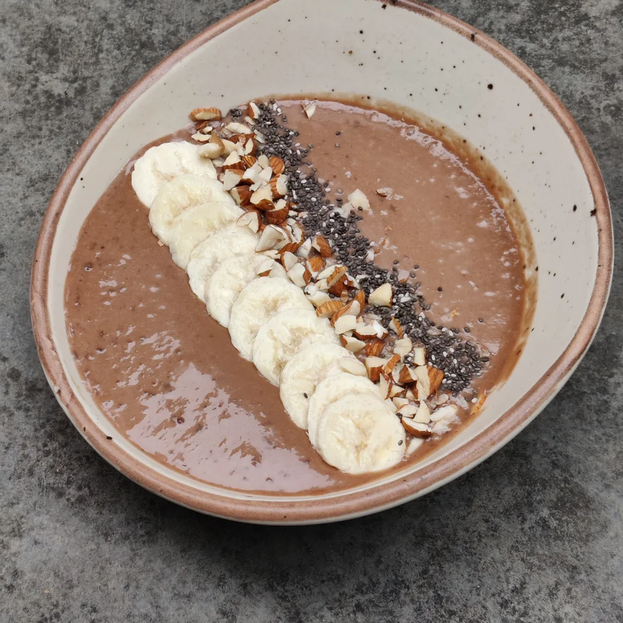 Chocolate Banana Smoothie Bowl
