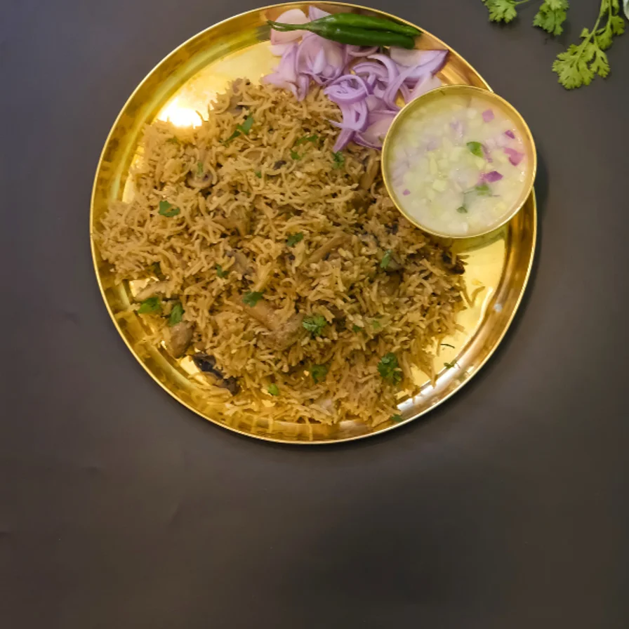 Mushroom Pulao