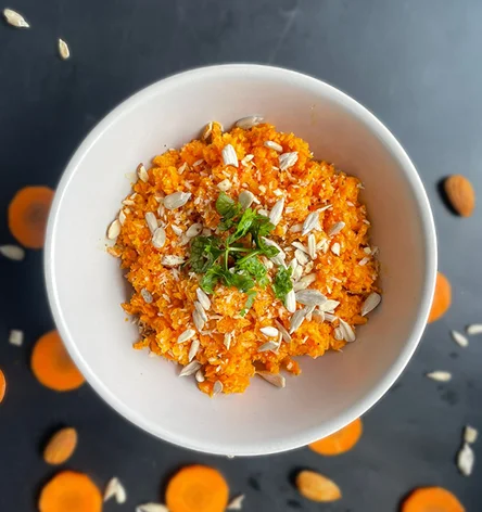 Carrot Salad with Lemon Vinaigrette