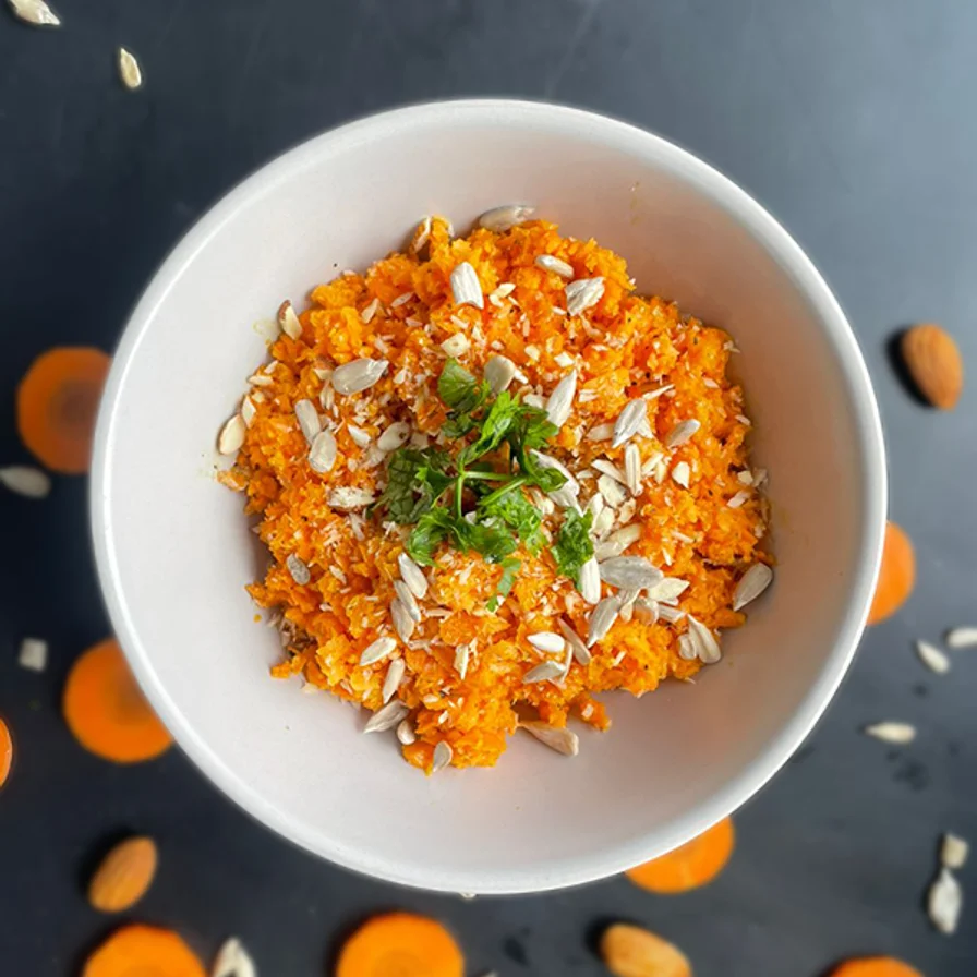 Carrot Salad with Lemon Vinaigrette