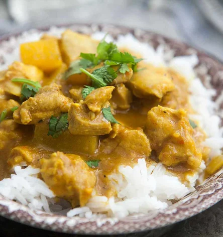 Raw Mango Chicken Curry
