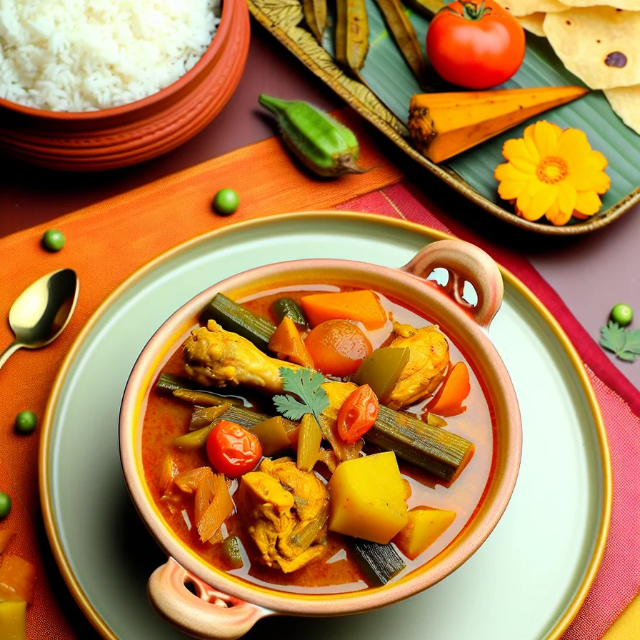 Chicken Sambar