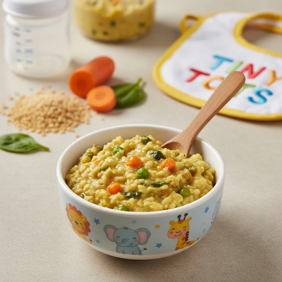 Tiny Tots Daliya Khichdi