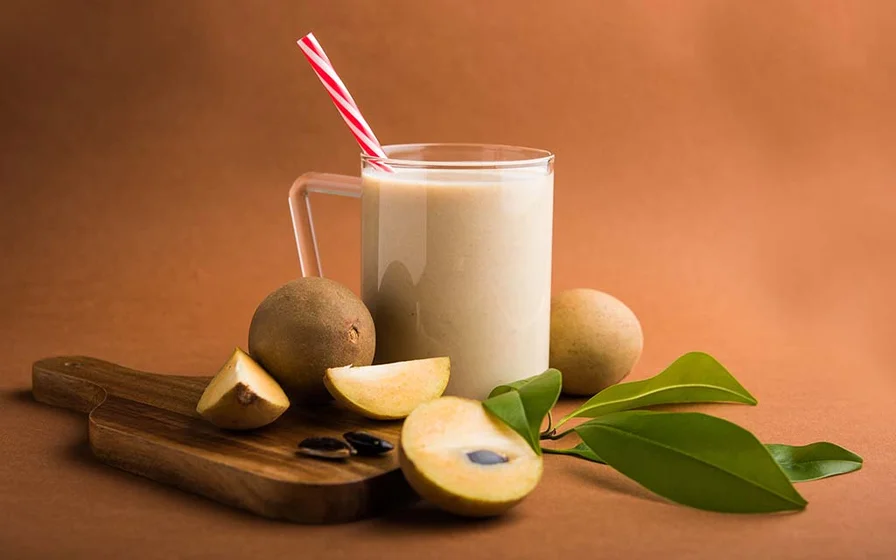 Chickoo Milkshake hero image