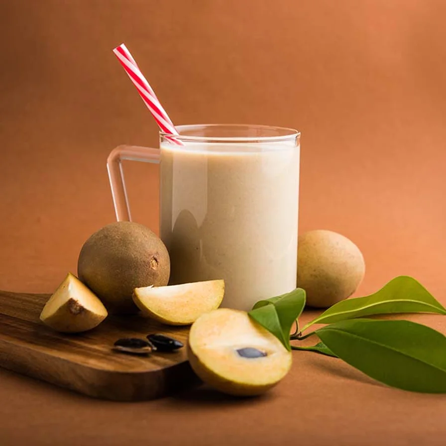 Chickoo Milkshake